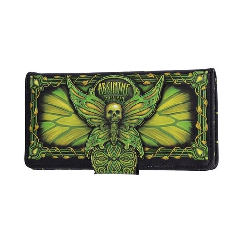 Absinthe green fairy embossed - fairy,